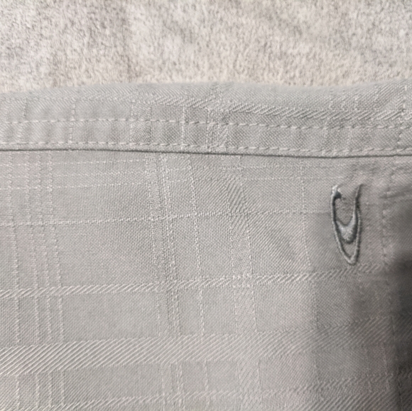 O'neill gray shorts plaid textured stitching sz 36 - Picture 4 of 5